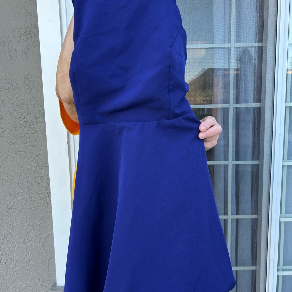 Lulu's Navy Blue Dress